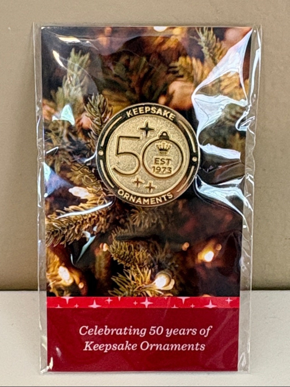 Hallmark Keepsake 50th Anniversary Pin